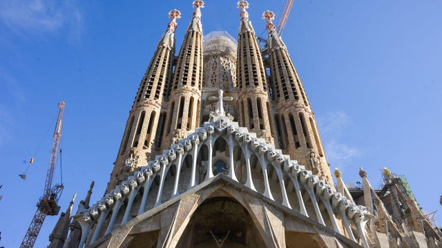Construction of La Sagrada Familia in Barcelona nearing its end 