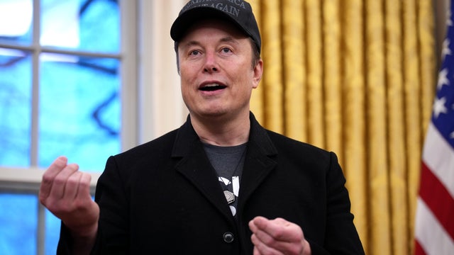 Elon Musk Joins President Trump For Signing Executive Orders In The Oval Office