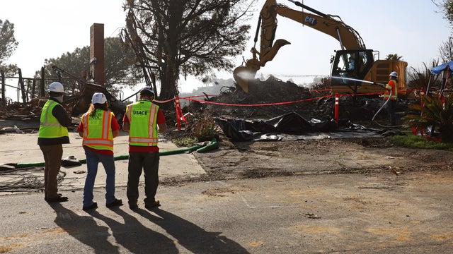 Palisades fire, debris removal 