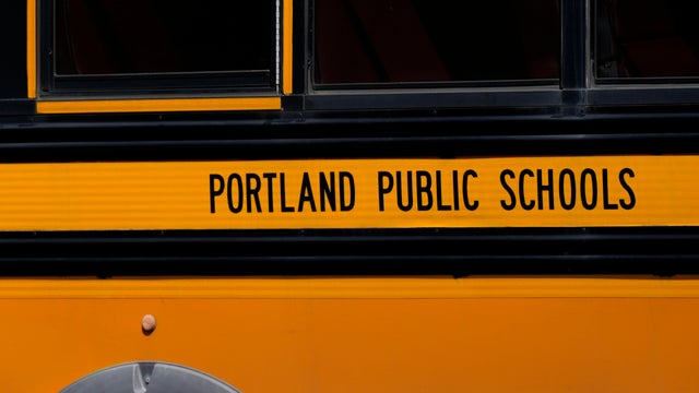 Portland Public Schools Bus 